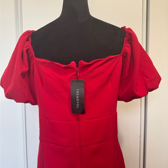 Trendyol Bodycon Dress Red - Picture 11 of 14